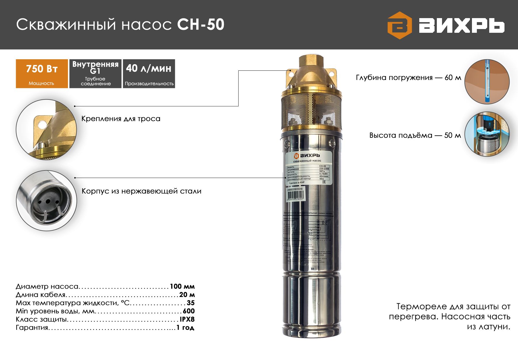 Характеристики скважинного насоса вихрь. Скважинный насос Вихрь СН-50н 68/3/2. Скважинный насос СН-50н Вихрь. Скважинный насос СН-50 Вихрь. Диаметр скважинного насоса Вихрь СН-50-В.