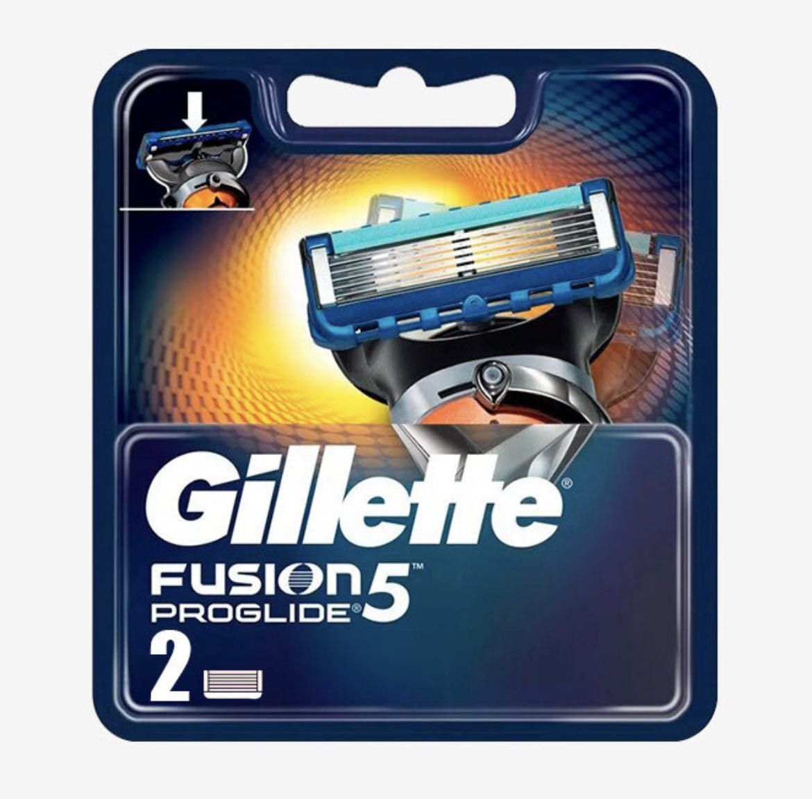 Gillette fusion proglide power сменные кассеты для бритья 8шт