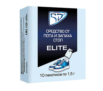 5D средство от пота и запаха стоп ELITE 10пак по 1,5г