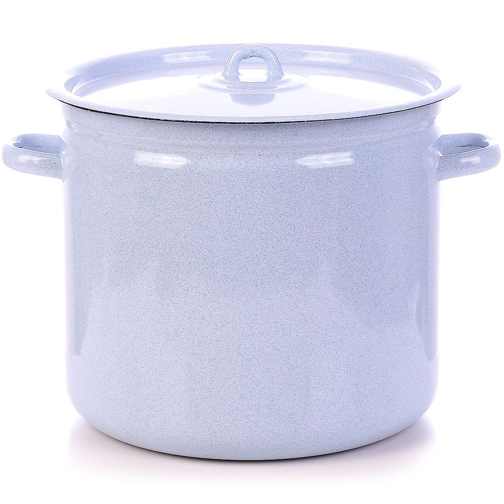 Купить Белую Эмалированную Кастрюлю