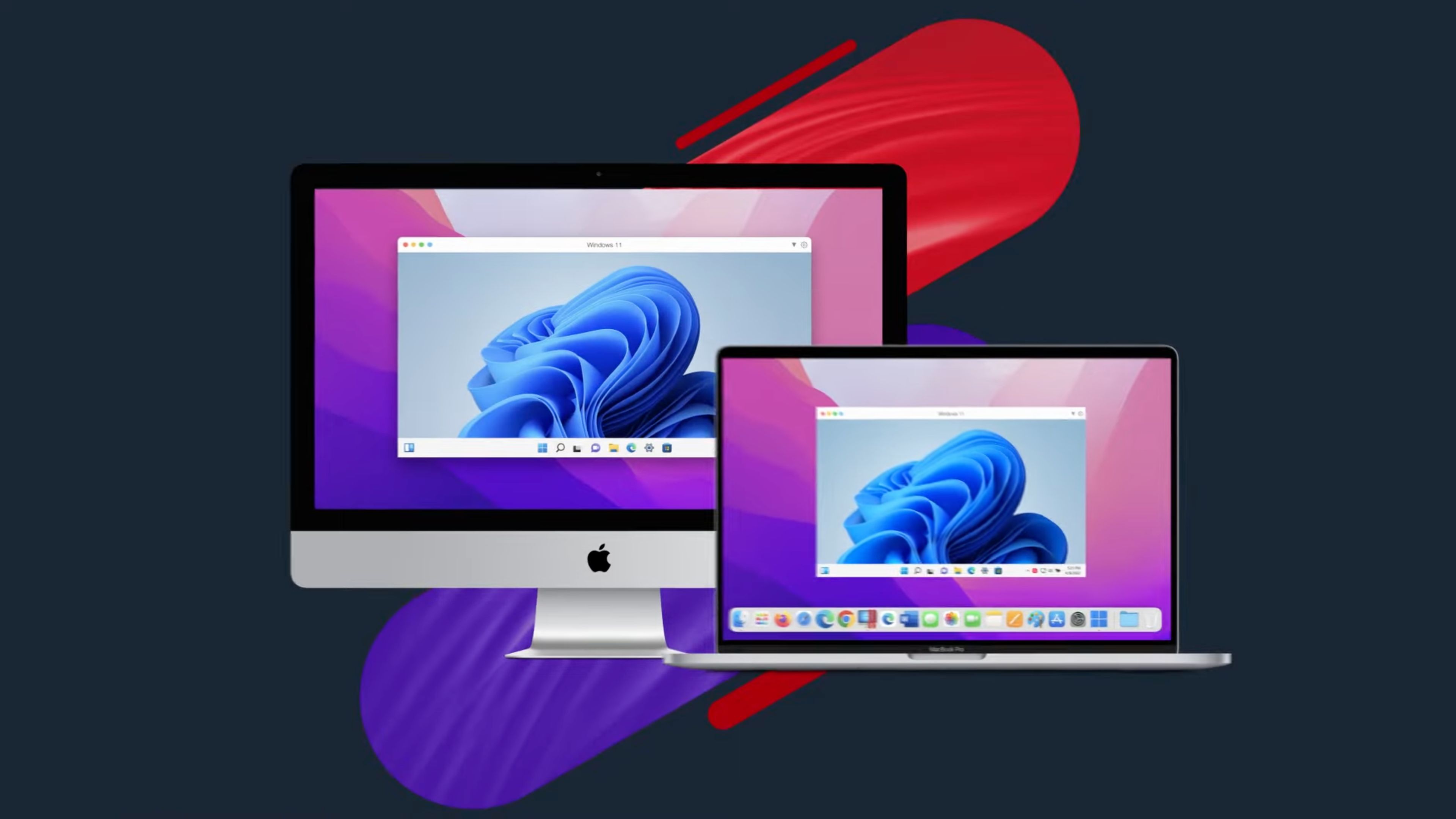 параллельный стол для mac