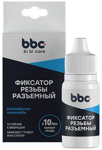 BiBiCare 4407 Фиксатор резьбы разъемный, 6мл