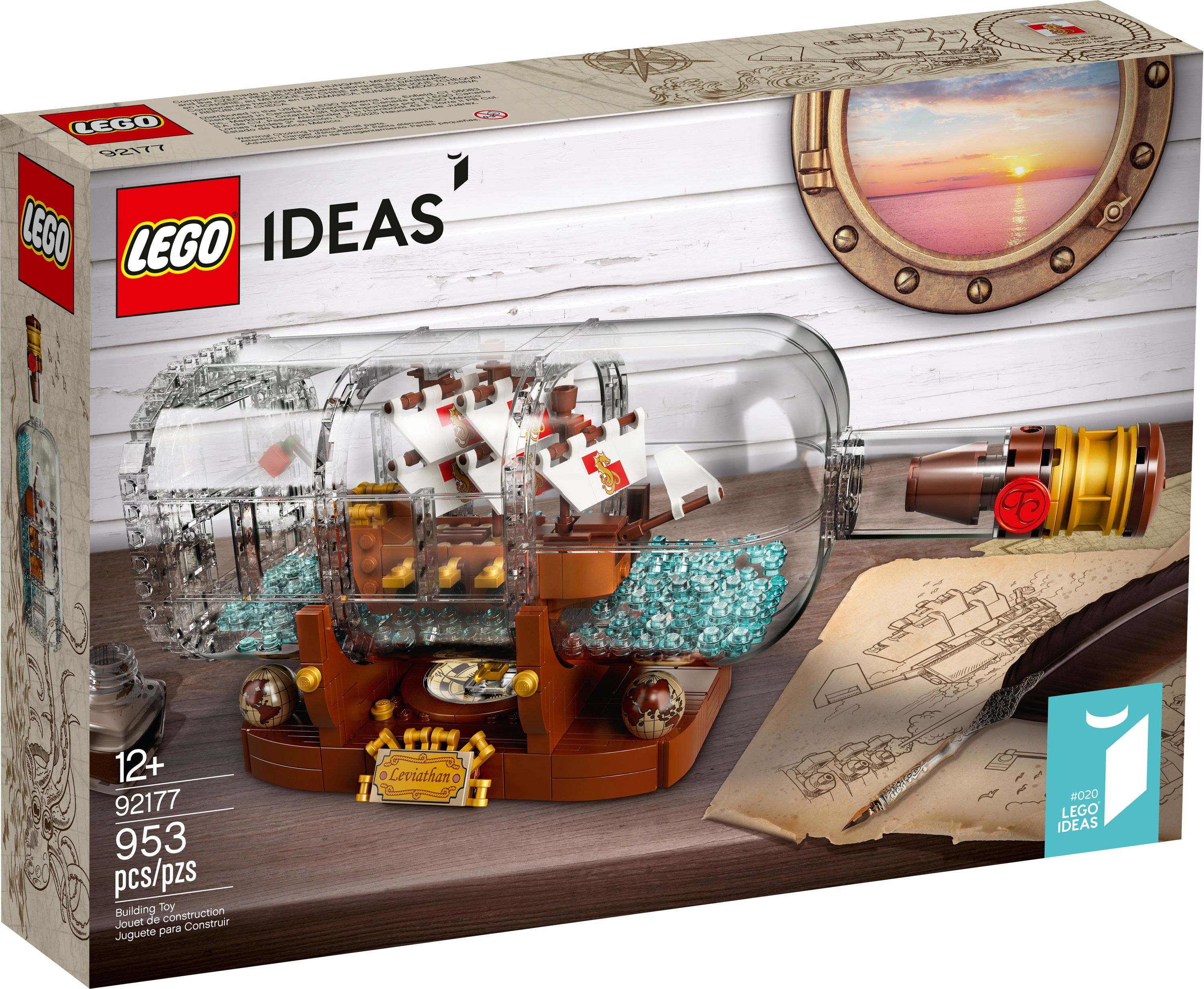 Ideas LEGO 92177 Ship in a Bottle lego OZON 1339489065