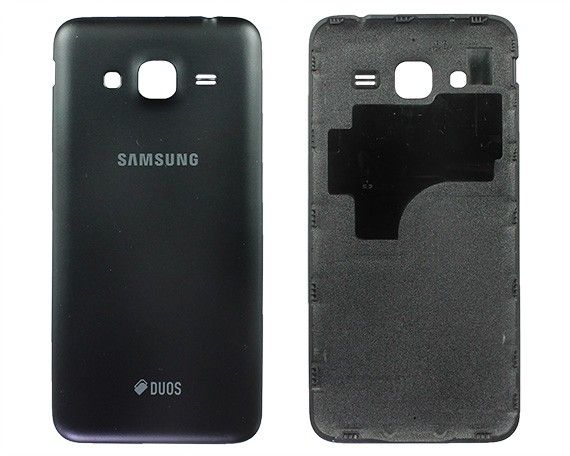 Задняя крышка Samsung J320F J3 (2016) черная