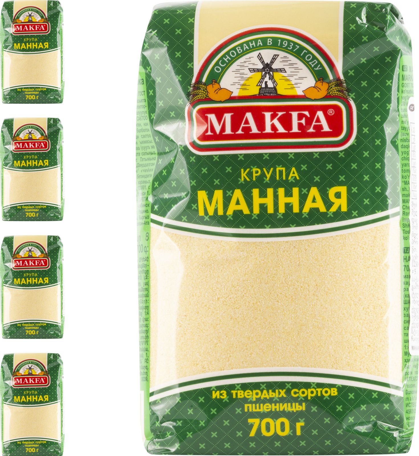 Твердая манка