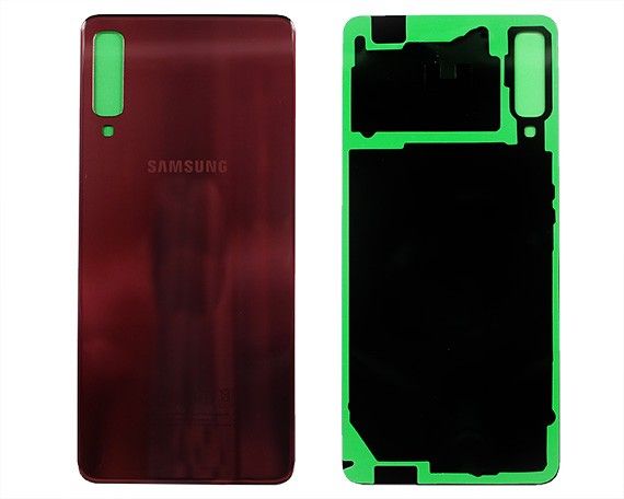 Задняя крышка Samsung A750F A7 (2018) розовая