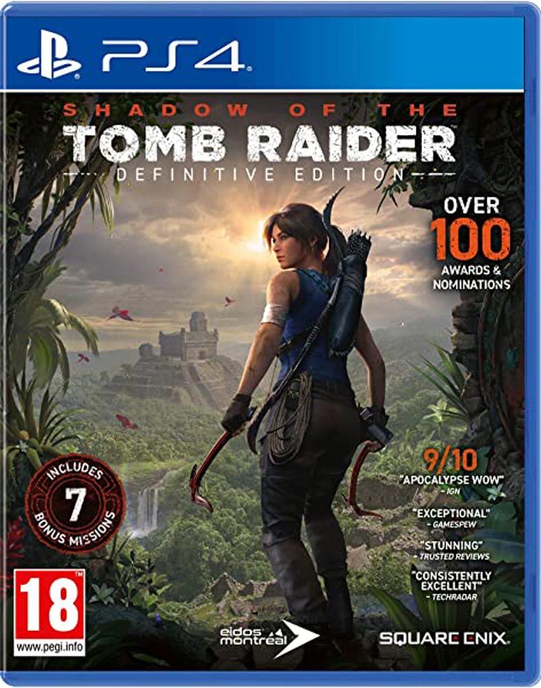 Игра Shadow of the Tomb Raider - Definitive Edition (PlayStation 4, Русская  версия) купить по низкой цене с доставкой в интернет-магазине OZON  (787746346)