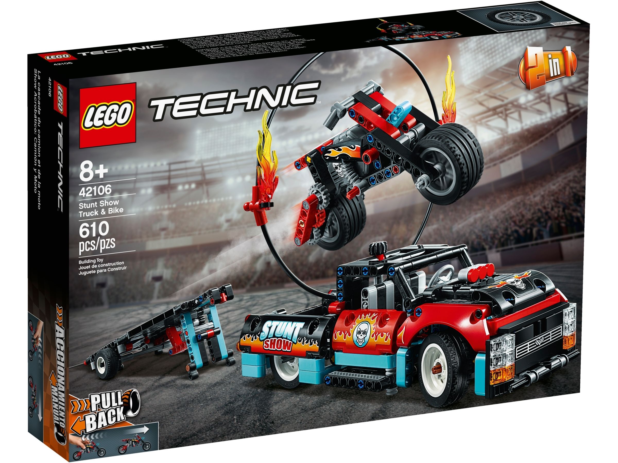 Technic stunt truck on sale