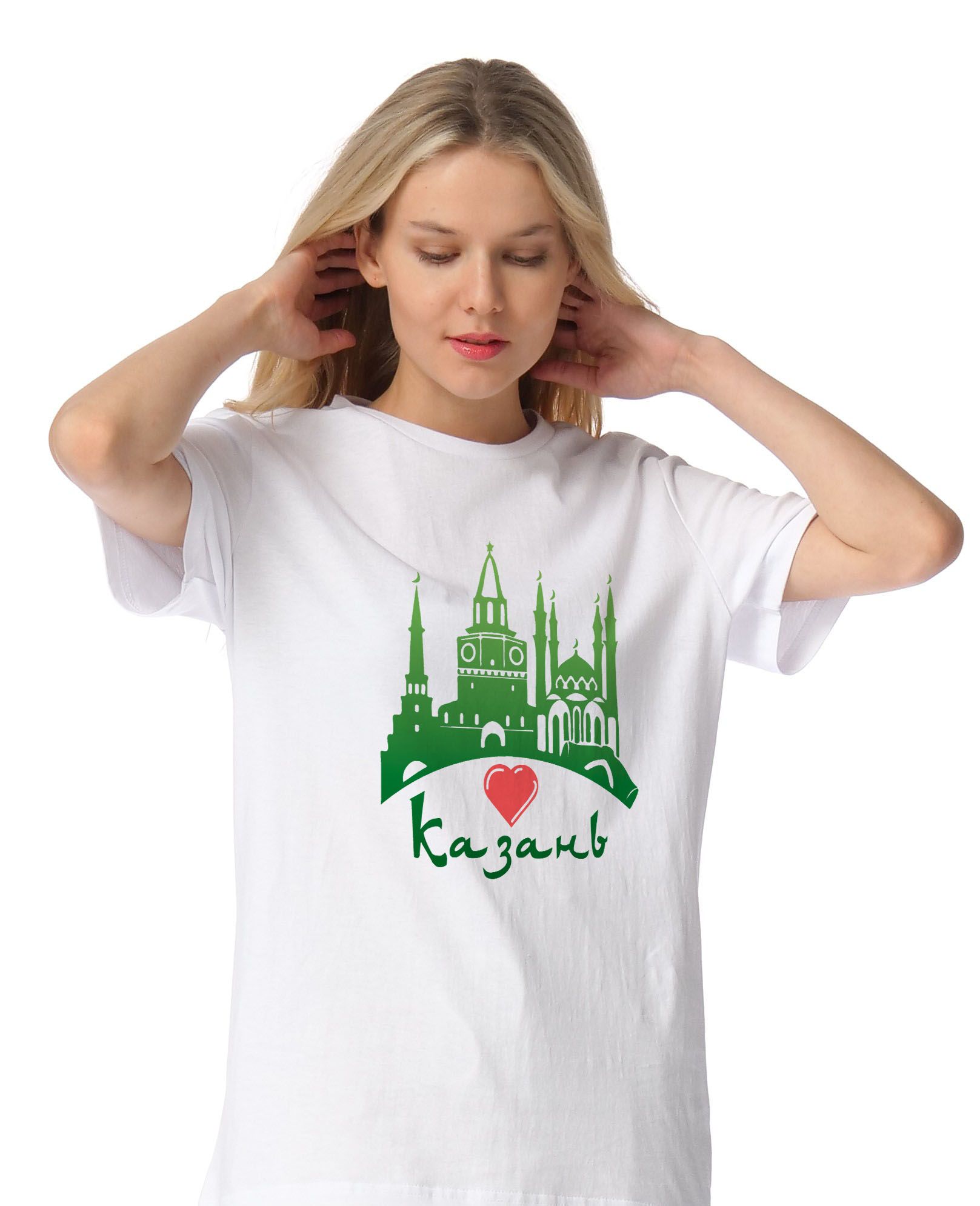 Люблю Казань футболка