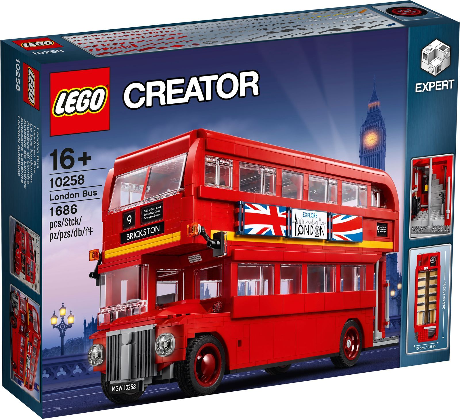 Lego london bus mini on sale