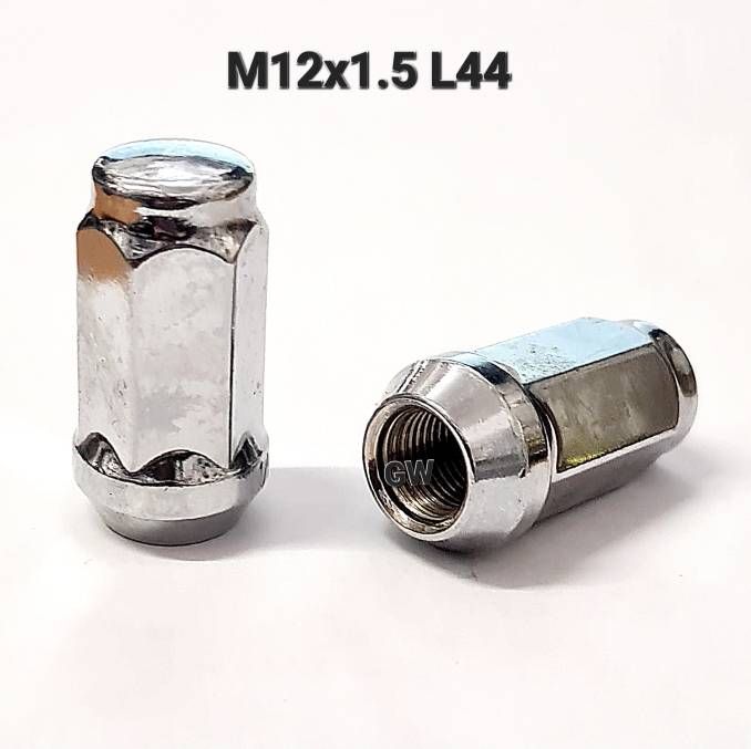 Колесные гайки М12х1.5 ключ 19 удлиненные (24 шт.)