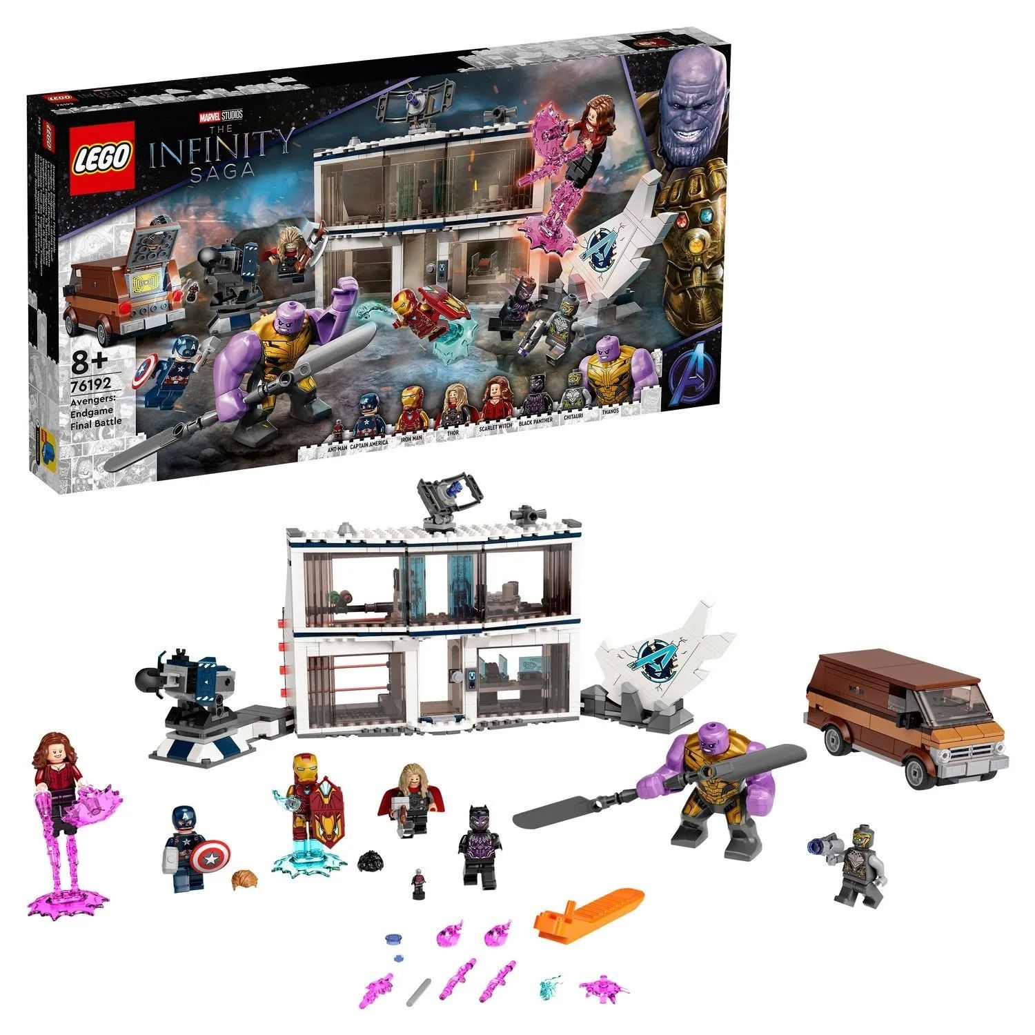 Конструктор LEGO Marvel 76192 Мстители: Финал решающая битва ЛЕГО - купить  с доставкой по выгодным ценам в интернет-магазине OZON (1354106214)