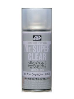 Gunze Sangyo Mr. Hobby Лак  художественный Mr. Super CLEAR SEMI-GLOSS 170 мл