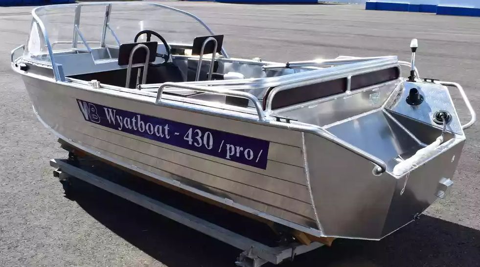 Моторная лодка WYATBOAT-430 PRO