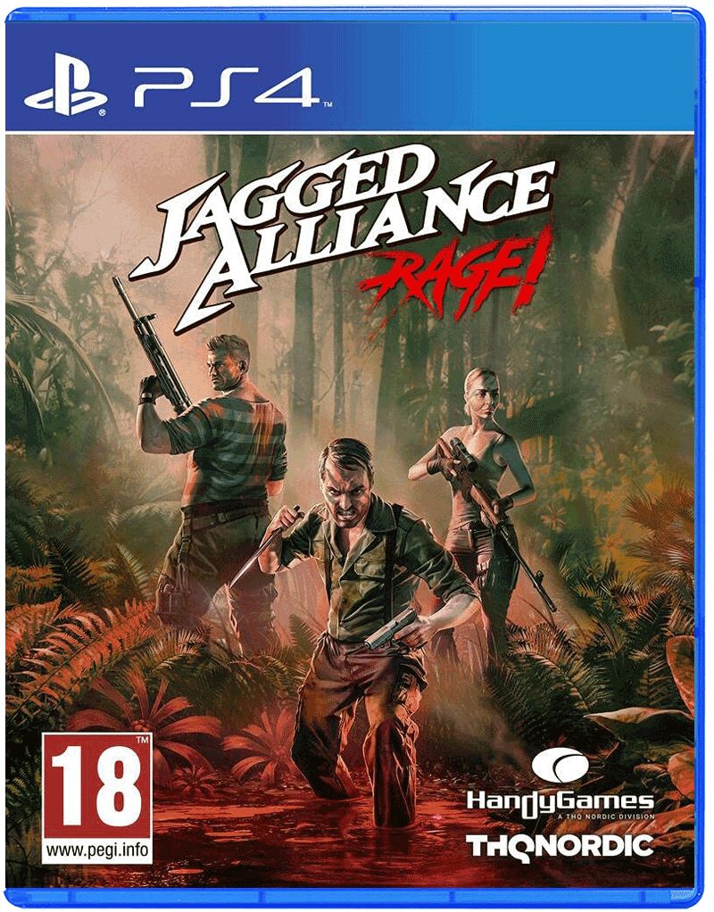 Игра Jagged Alliance: Rage! (PlayStation 4, Русская версия)