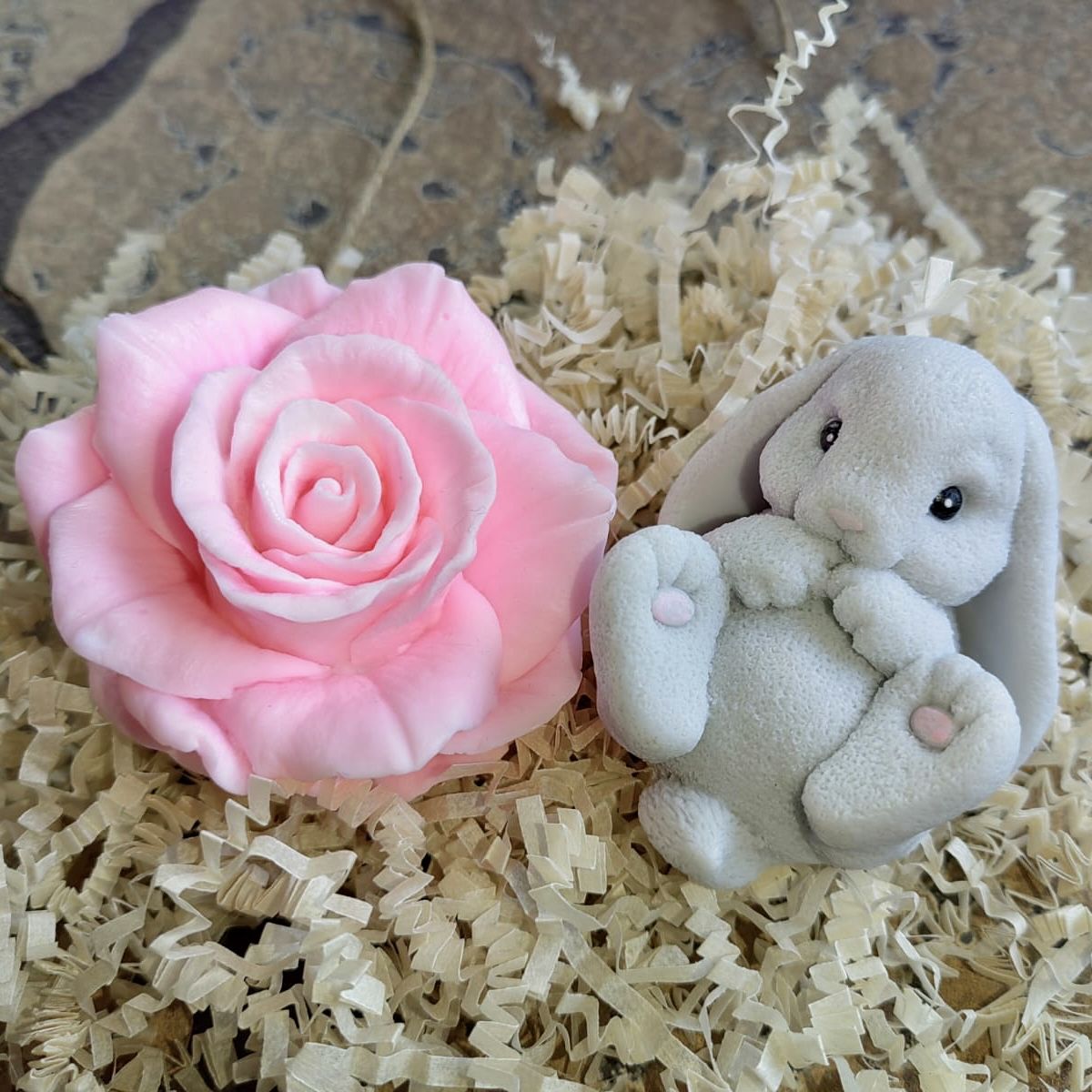 HC0191 PRZY 3D beautiful flower rose Silicone Mold Bouquet of