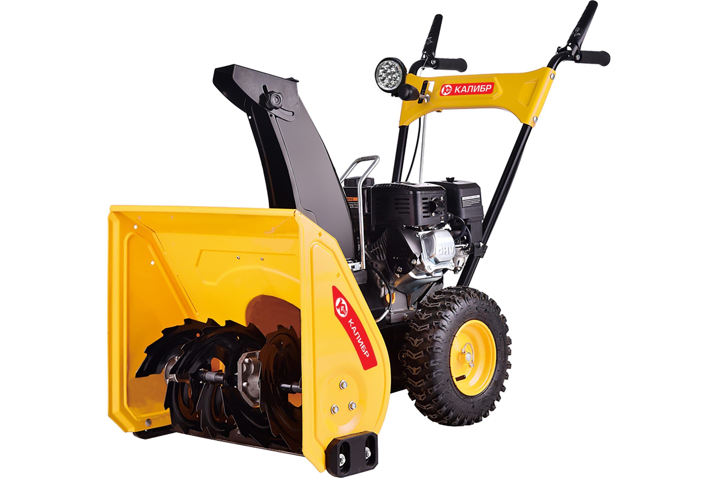 Снегоуборщик Калибр СНУБ-6.5/61EФ - 6,5л.с / Скорости:4 вперед/1назад, Электростартер , снегоуборщик бензиновый самоходный / снеговыбрасыватель / снегооткидыватель/ снегоотбрасыватель
