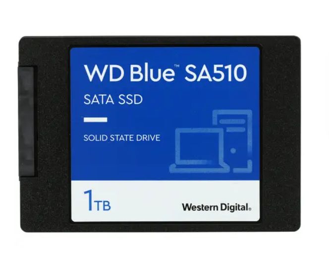 WesternDigital1ТБВнутреннийSSD-дискBlue2.5"SATA36.0Гбит/с(1)