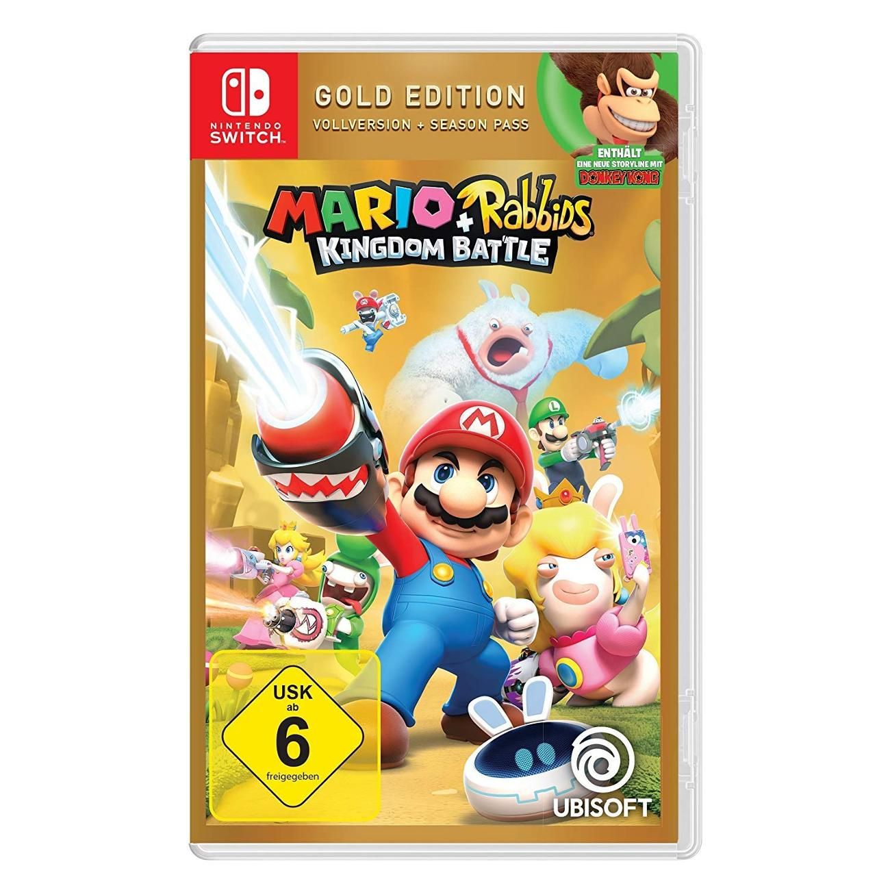 Mario + Rabbids Kingdom Battle (Битва за Королевство) (Nintendo Switch) –  купить в интернет-магазине OZON по низкой цене