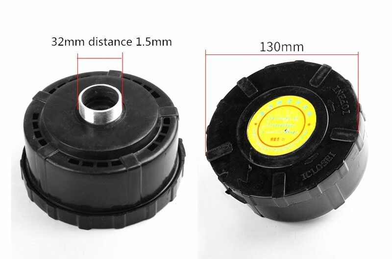 Воздушный фильтр для компрессора 130мм резьба 32мм