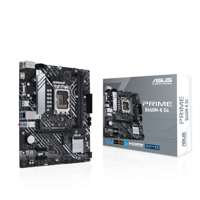 ASUS Материнская плата PRIME B660M-K D4 DDR4