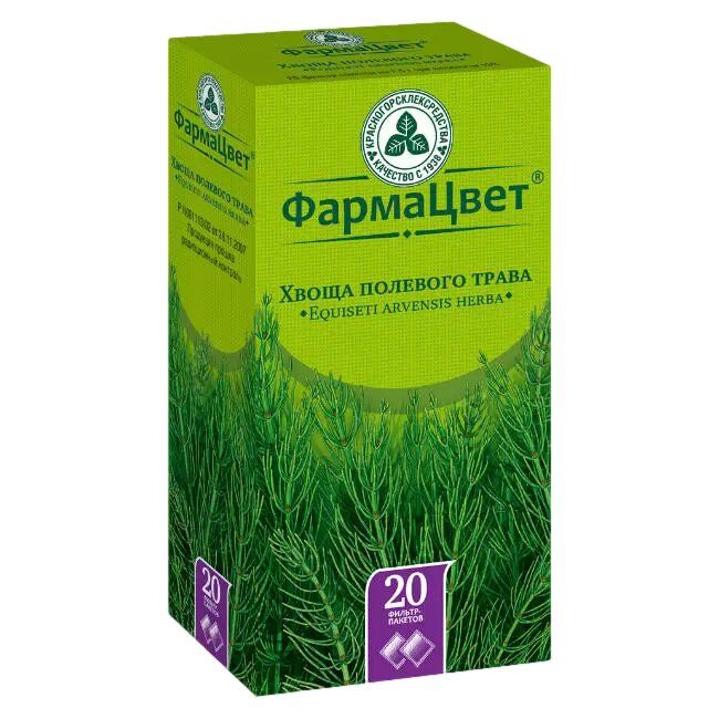 Хвоща полевого трава, пакетики 1.5 г, 20 шт.