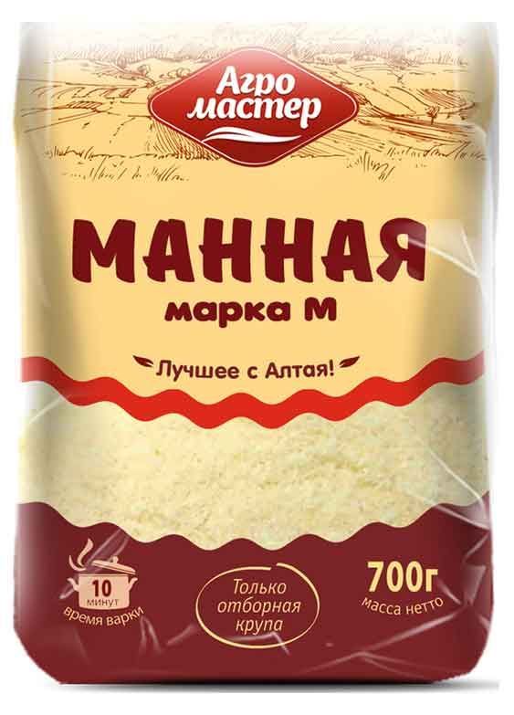 Манные каши фирмы