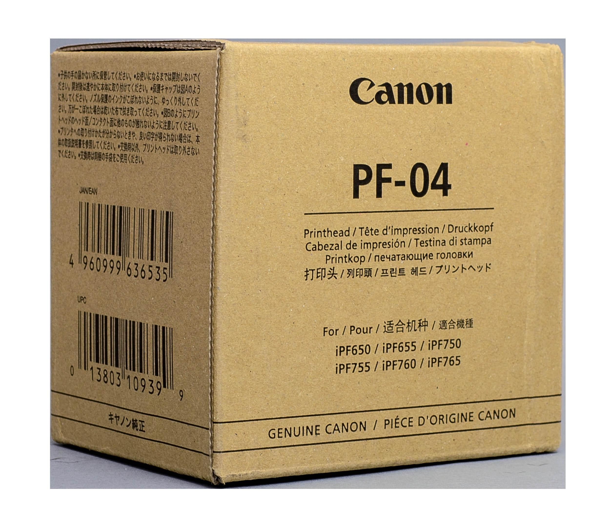 Печатающая головка canon. Pf04 printhead. Canon PF-04. 3630b001 (PF-04). Головка IPF-04.