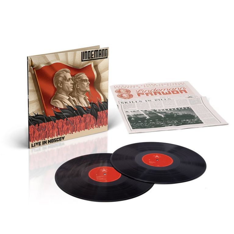 Lindemann - Live In Moscow 2-LP Пластинка Виниловая