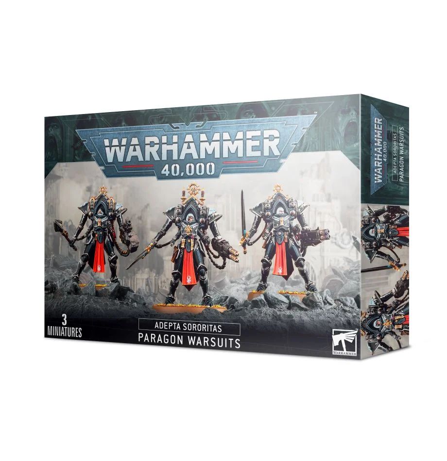 Набор миниатюр для настольной игры Warhammer 40000 - Adepta Sororitas  Paragon Warsuits - купить с доставкой по выгодным ценам в интернет-магазине  OZON (875554119)