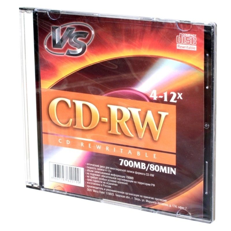 Cd rw. CD-RW vs 700 MB, 12x. Диск CD-RW 700mb 12x. Диск vs CD-RW 80 4-12x. Vs CD RW.