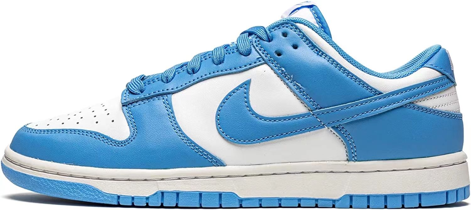 Nike Dunk Low голубые