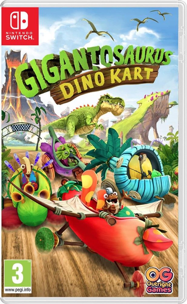 Игра Gigantosaurus: Dino Kart (Nintendo Switch, Английская версия)