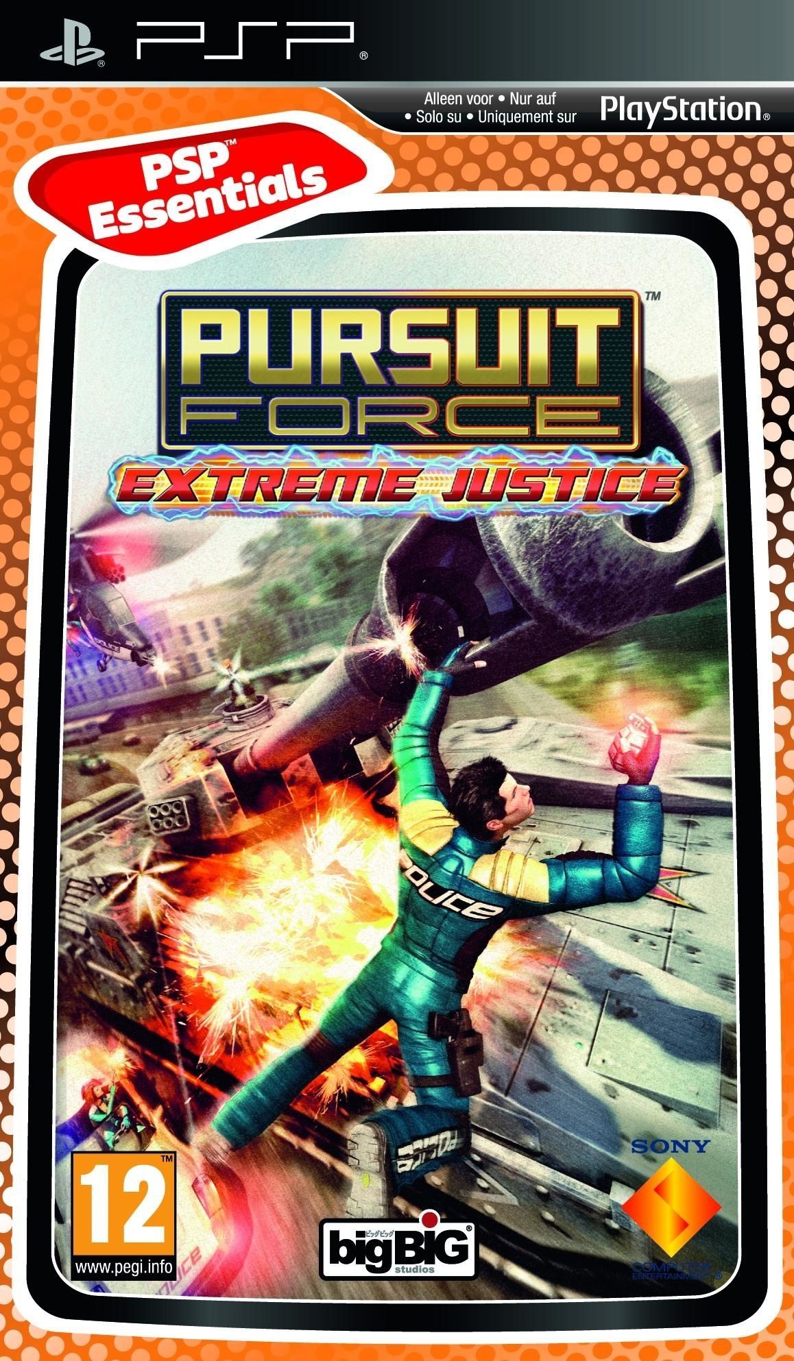 Игра Pursuit Force: Extreme Justice (PlayStation Portable (PSP), Русская версия)