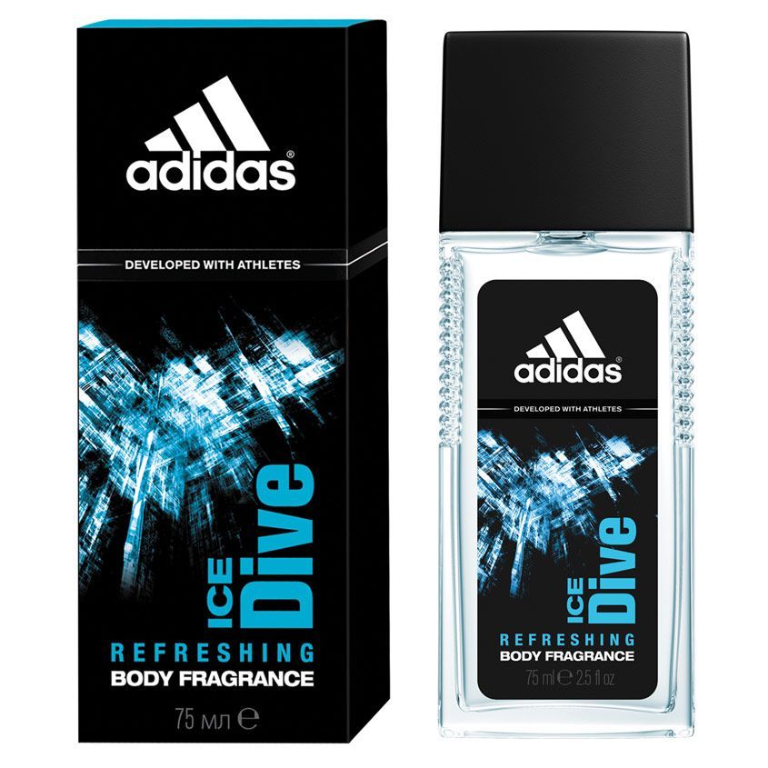 Вода адидас. Adidas Ice Dive для мужчин. Мужская туалетная вода adidas Dive. Парфюмерная вода adidas Ice Dive body Fragrance. Adidas Ice Dive туалетная.