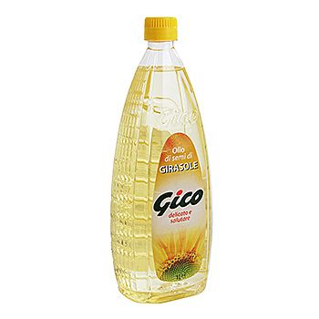 Масло подсолнечное рафинированное Gico 1 л, Италия 1шт