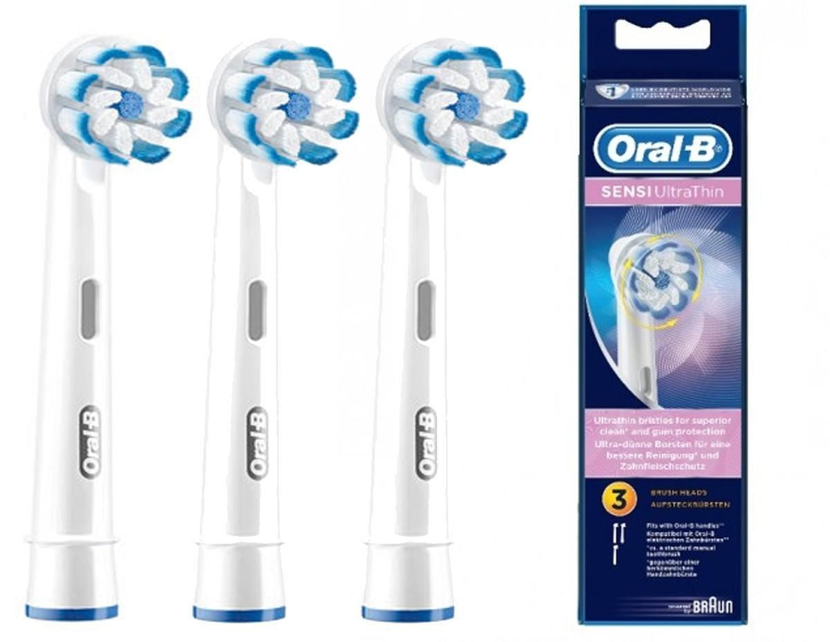 Как снять щетку с oral b Набор насадок Oral-B EB 60-3 для электрической щетки 3 шт - купить с доставкой п