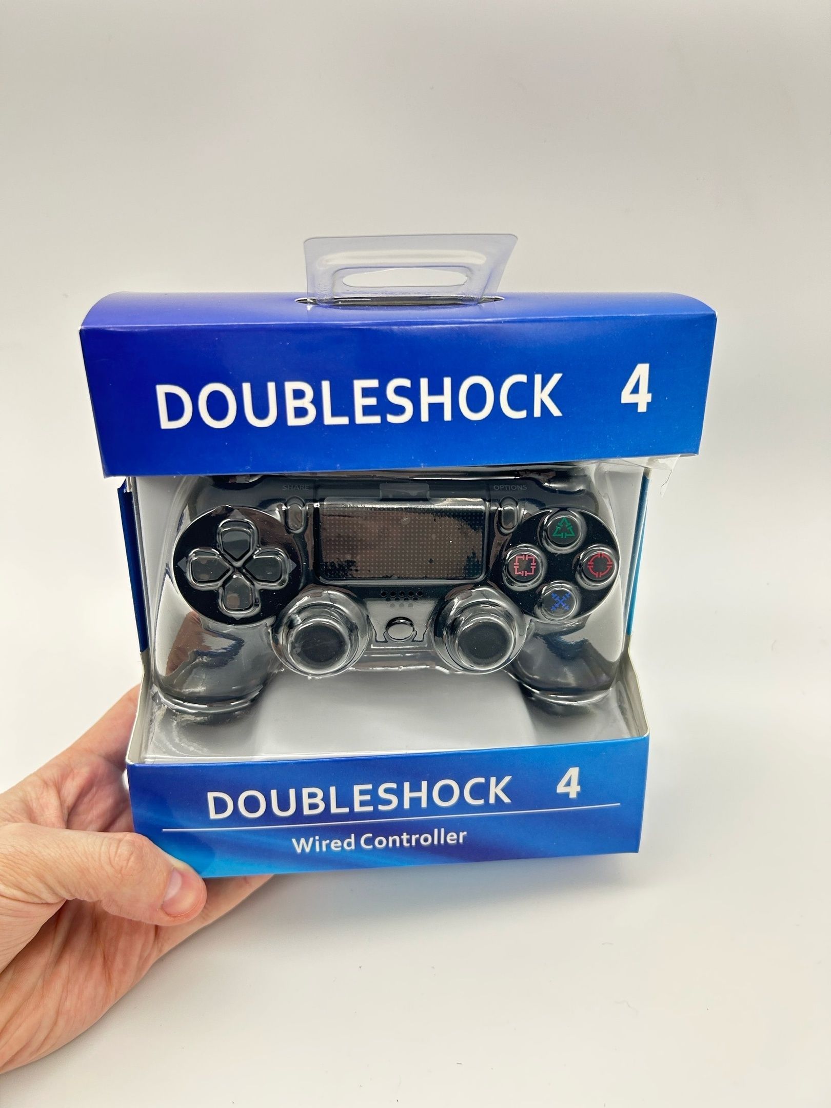 dualshock Джойстик Беспроводной Bluetooth Геймпад джойстик  для игровой приставке DualShock 4, Bluetooth, черный