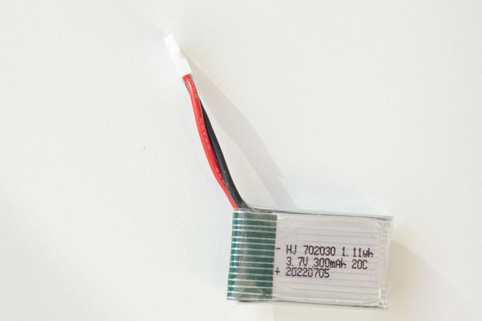 АккумуляторLI-PO3.7V300MAHMOLEX