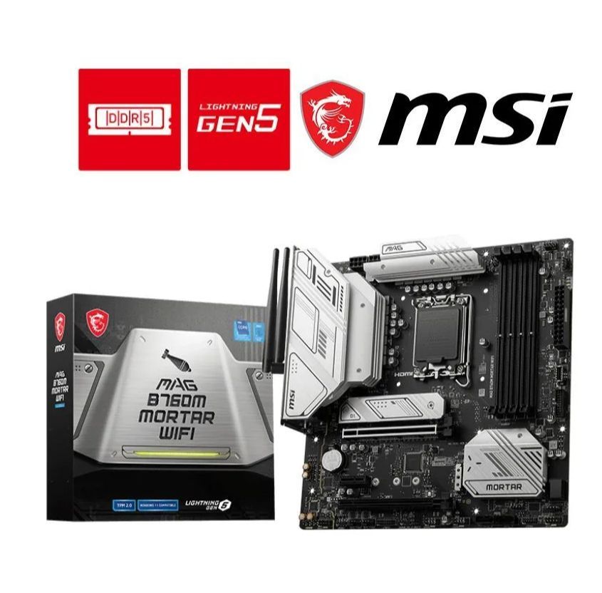 Msi mag b760m mortar wifi ddr4