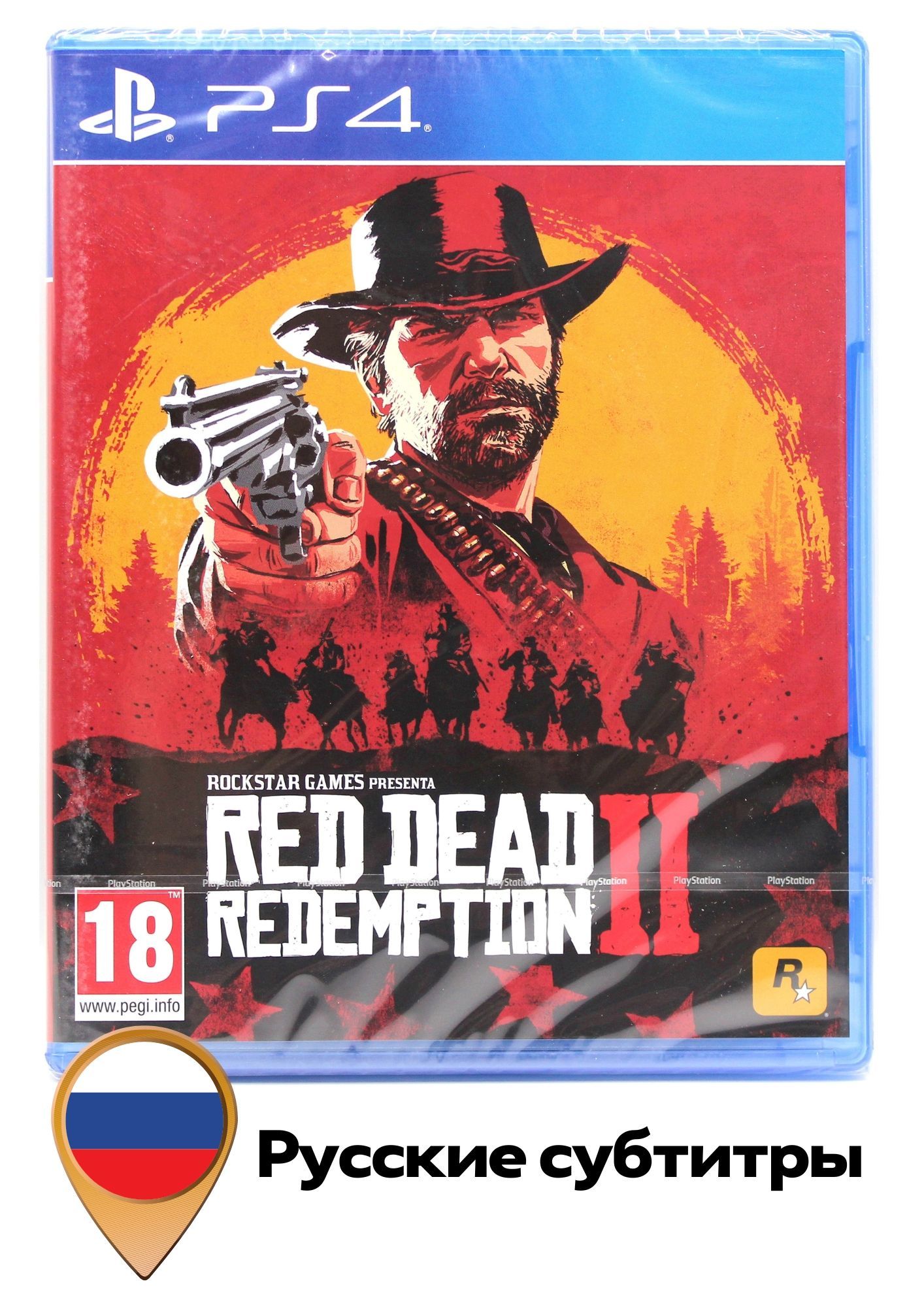 Игра Red Dead Redemption 2 (PlayStation 4, Русские субтитры) купить по  низкой цене с доставкой в интернет-магазине OZON (938459361)