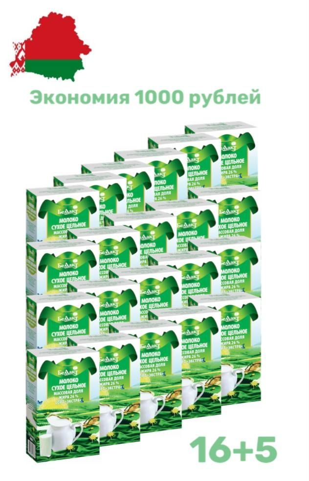 Сухое молоко Беллакт 400г. 21шт.