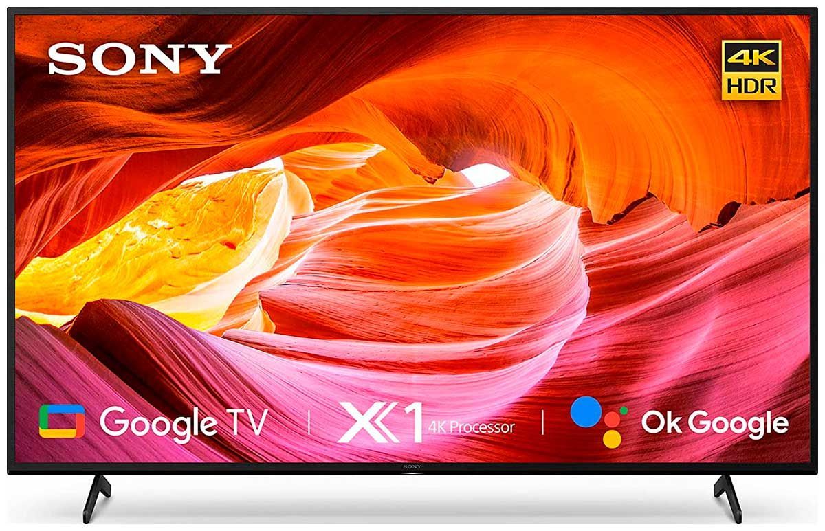 SonyТелевизор65KD-65X75KAF165"4KUHD,черный