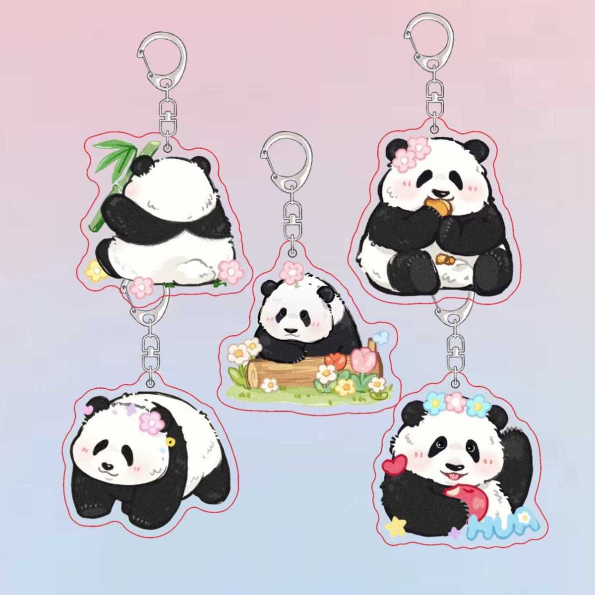 Panda keys. Panda keys