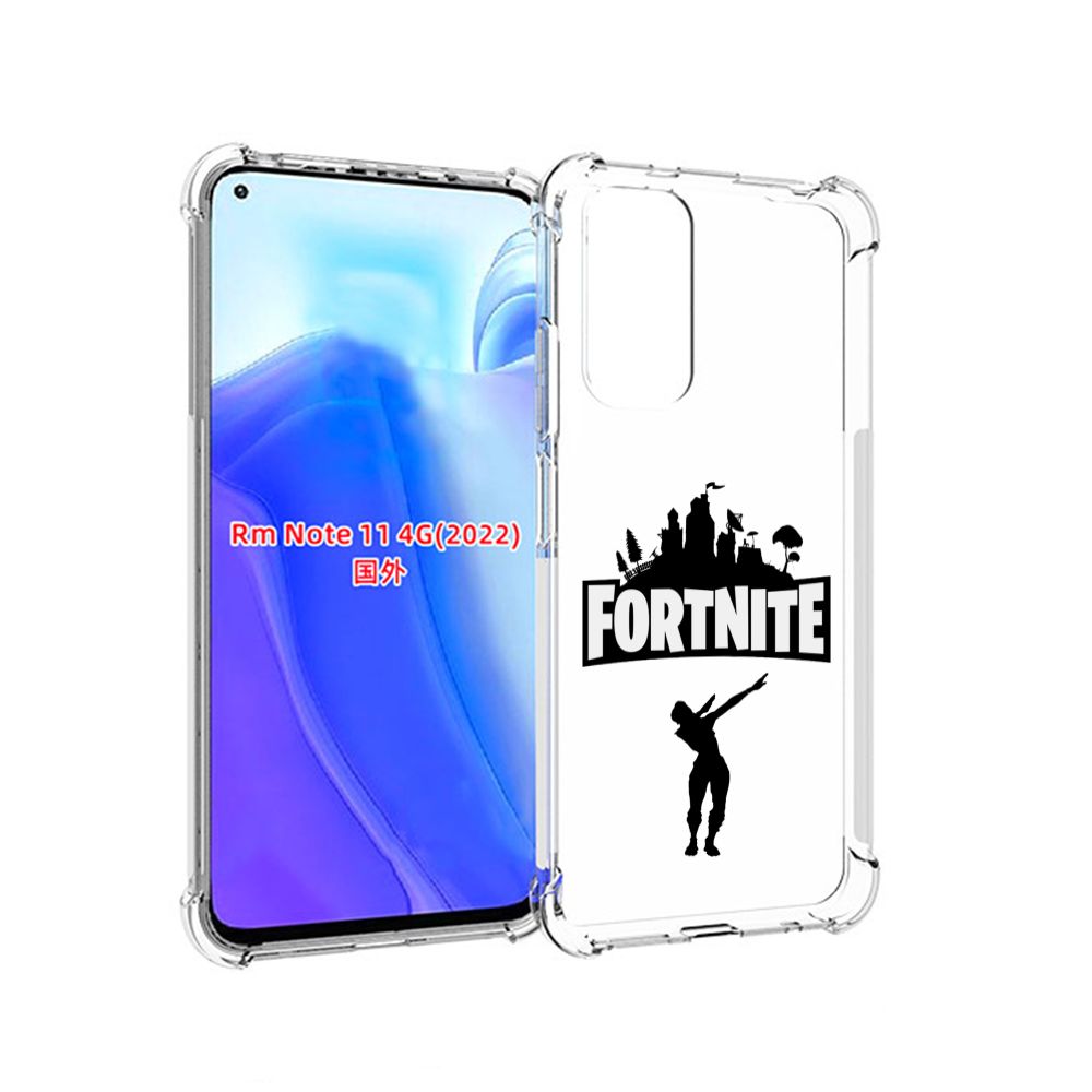 Чехол-бампер MyPads для Xiaomi Redmi Note 11 4G ( Глобальная версия ) с  рисунком fortnite-2, противоударный, силиконовый, с выступами и усиленными  углами для защиты камеры - купить с доставкой по выгодным ценам