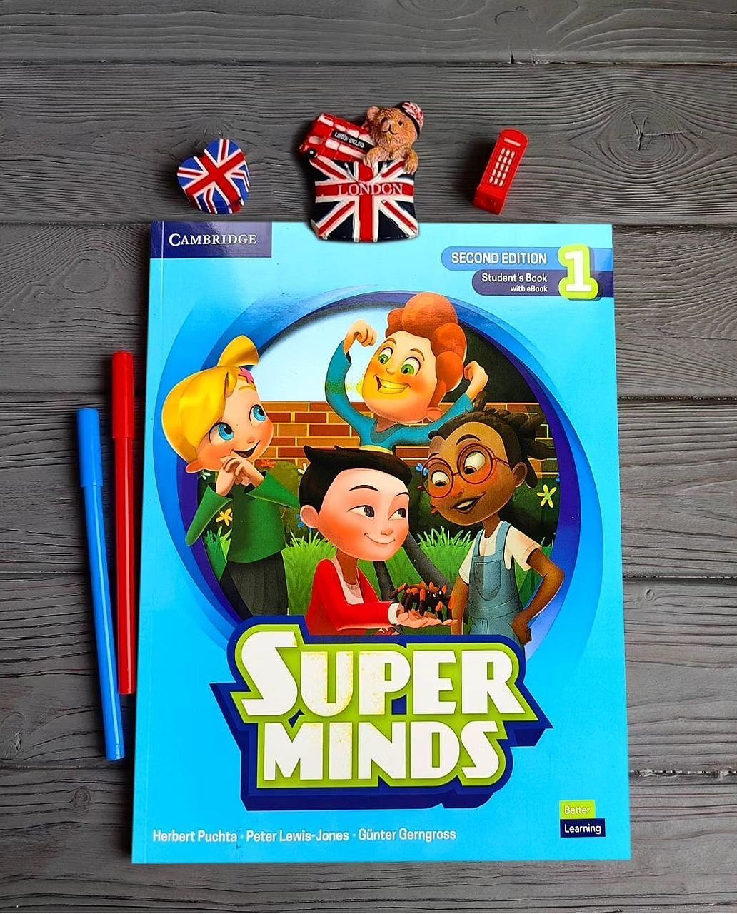 Super Minds 1 student's book.