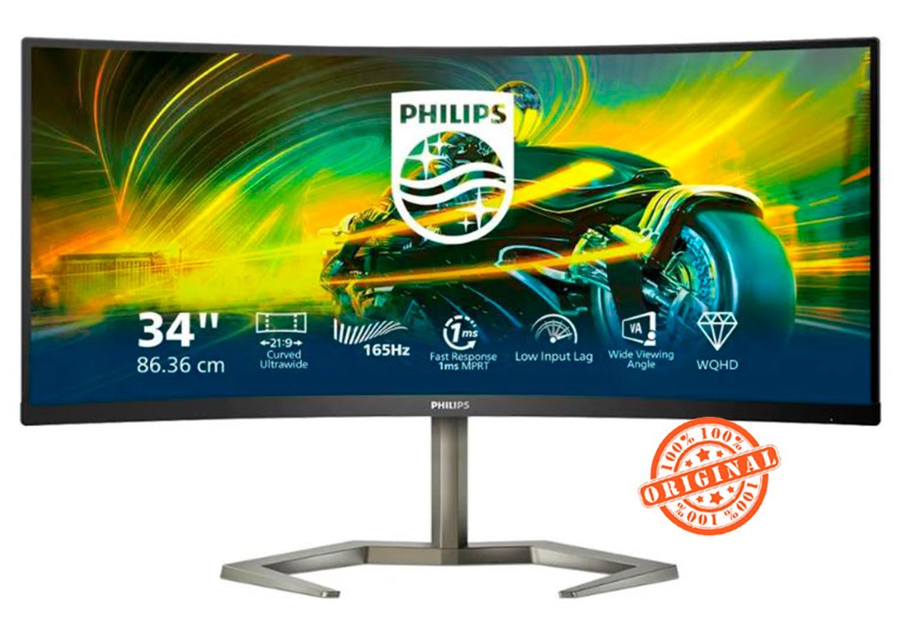 Philips34"Монитор34M1C5500VA,черный