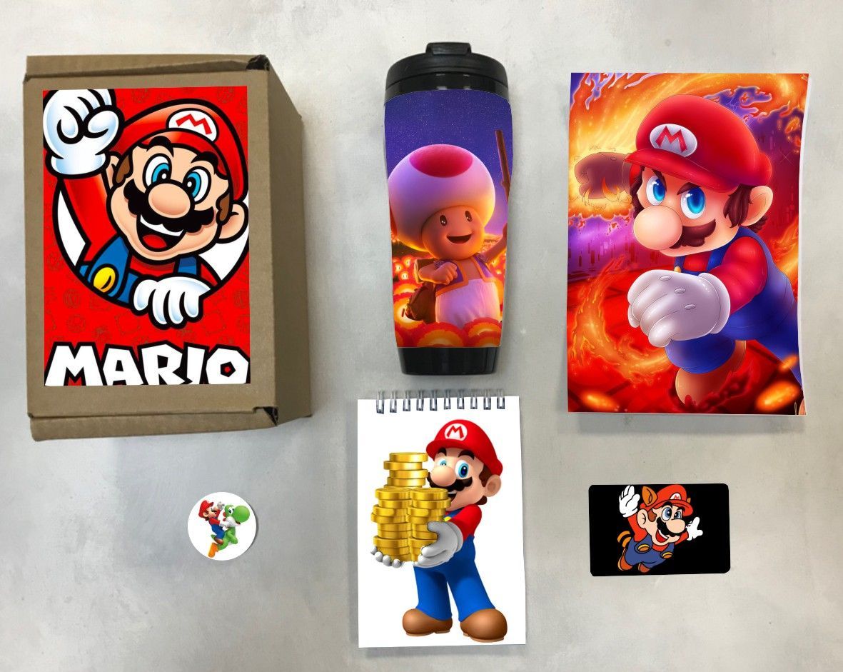 Mario box. Марио бокс.