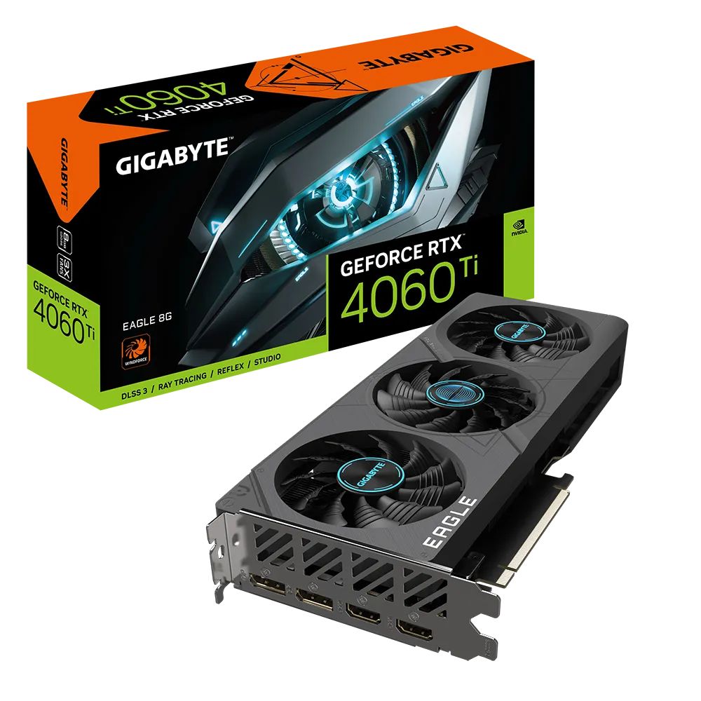 Видеокарта Gigabyte GeForce RTX 4060 Ti, 8 ГБ - купить по низким ценам в  интернет-магазине OZON (993996639)