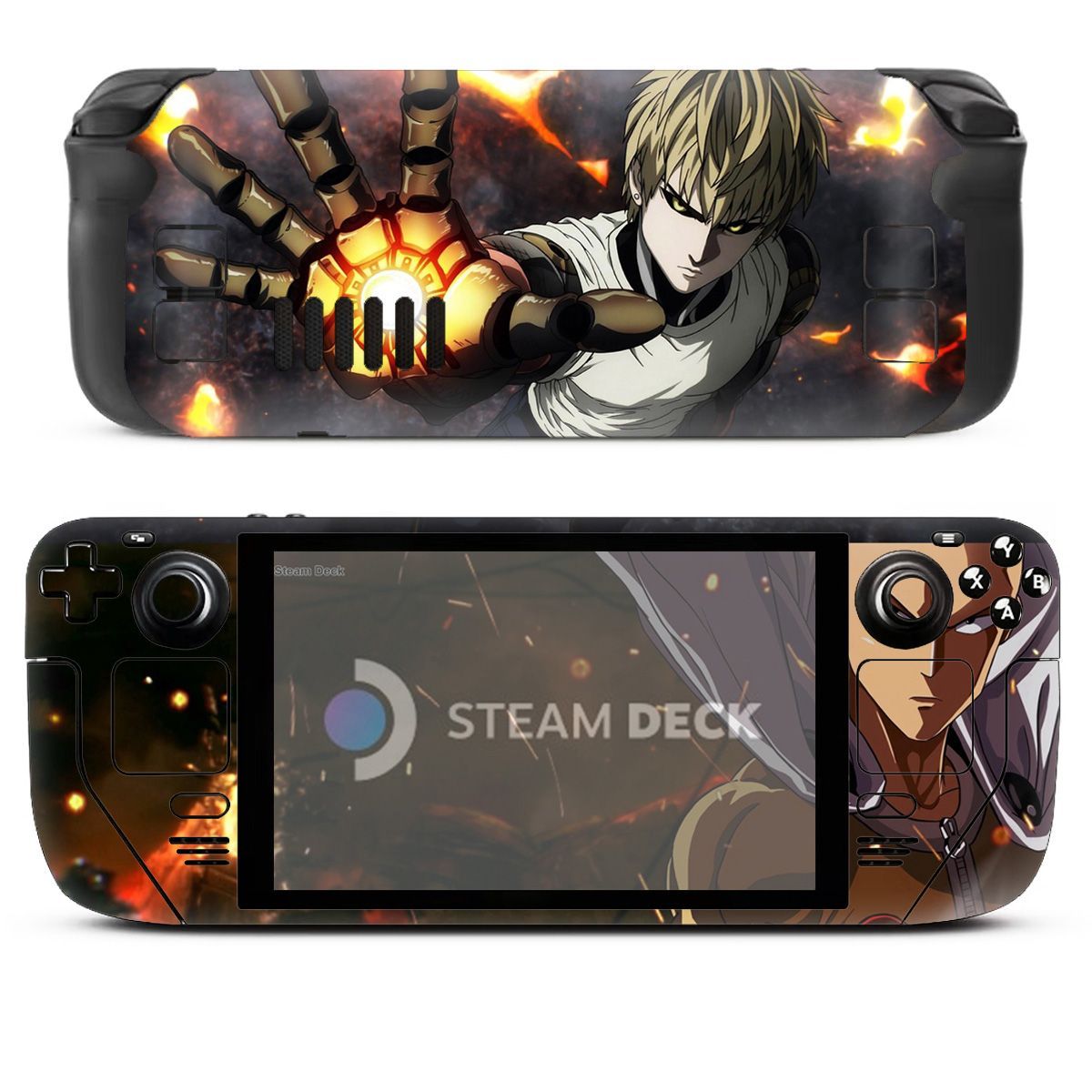 Защитная плёнка для Steam Deck, наклейка виниловая One-Punch Man Genos -  купить с доставкой по выгодным ценам в интернет-магазине OZON (1004662759)